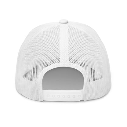 Anthrax - Black on White Trucker HD Embroidered Hat