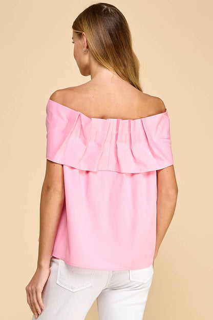 Off The Shoulder Bow Top