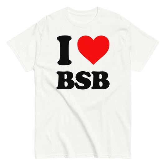 Backstreet Boys - Love BSB White T-Shirt
