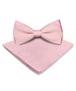 Vittorio Farina Men's Satin Bow Tie & Pocket Square in Gift Box