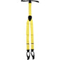 Vittorio Farina Men's Button End Suspender in Gift Box: 70% Polyester & 30% Elastomer