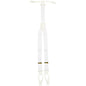 Vittorio Farina Men's Button End Suspender in Gift Box: 70% Polyester & 30% Elastomer