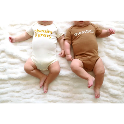 Biscuits & Gravy Baby Onesie