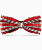 Vittorio Farina Men's Jeweled Bow Tie in Gift Box