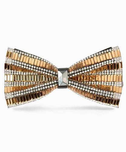 Vittorio Farina Men's Jeweled Bow Tie in Gift Box