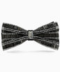 Vittorio Farina Men's Jeweled Bow Tie in Gift Box