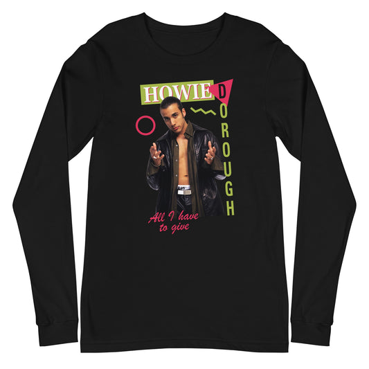 Backstreet Boys - Howie Dorough Long Sleeve T-Shirt