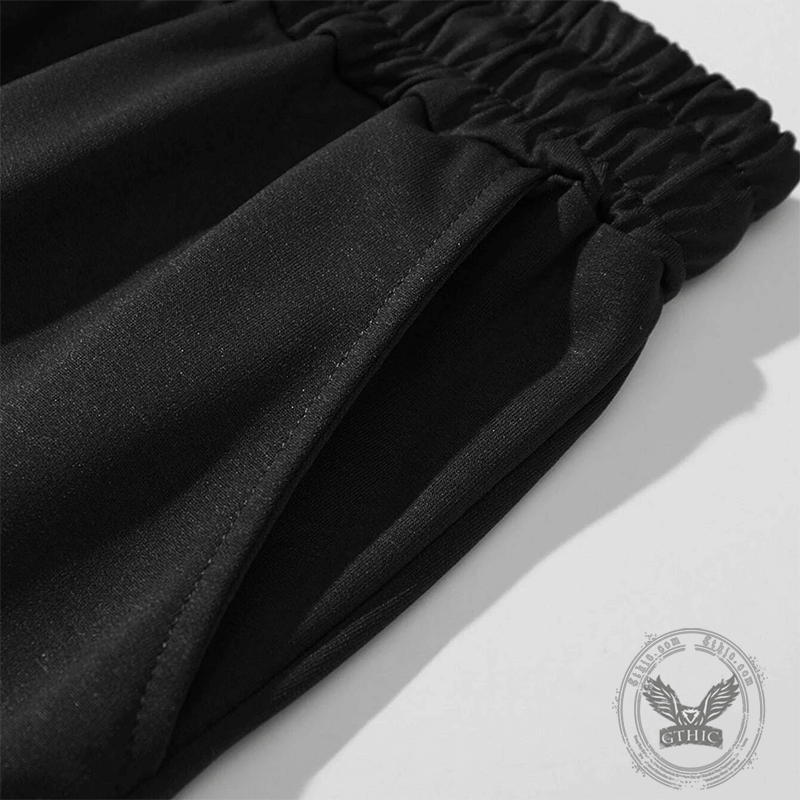 Black Death Short Sleeve T-shirt and Shorts Set