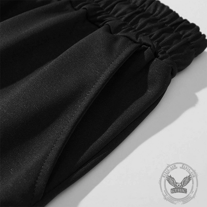 Black Death Short Sleeve T-shirt and Shorts Set