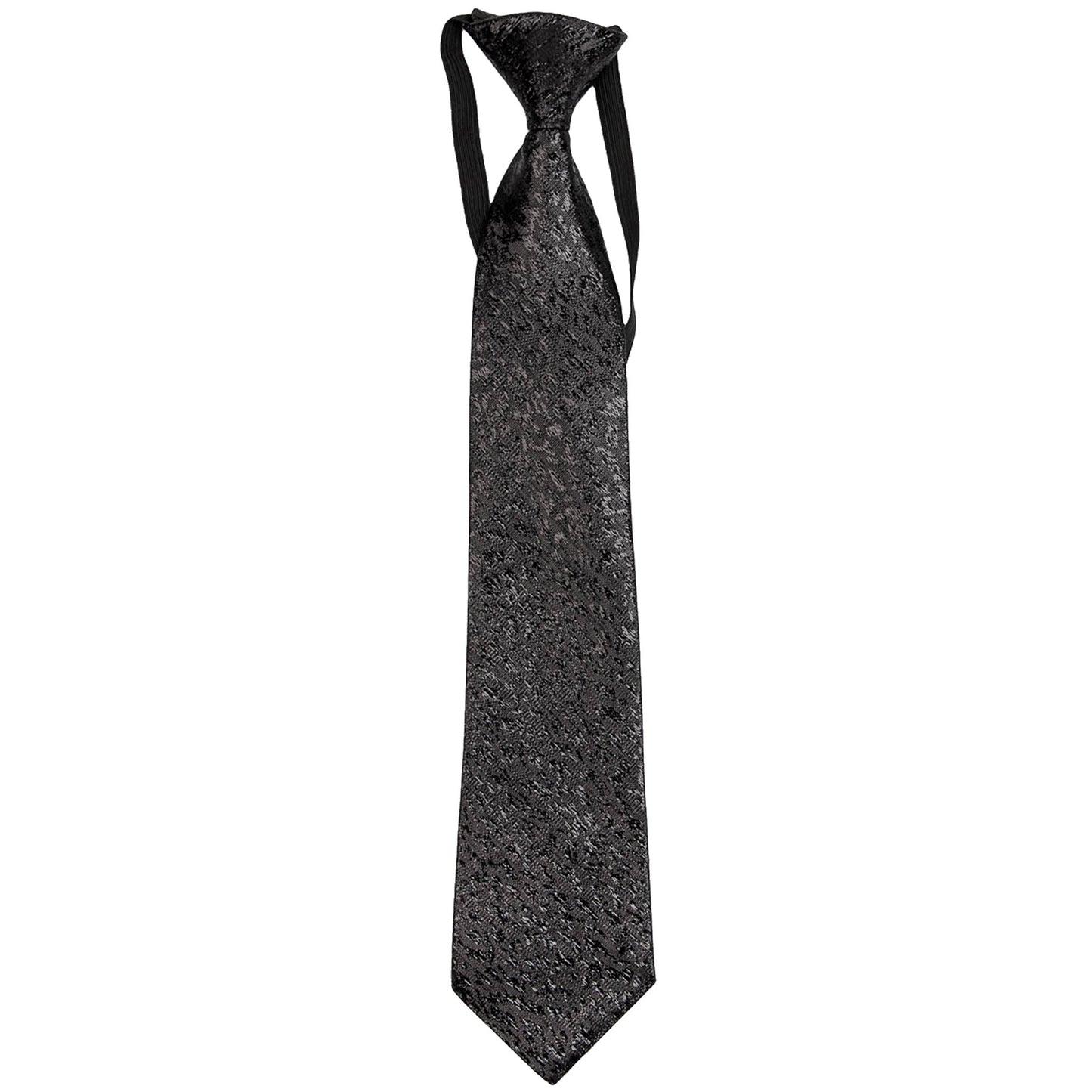 Vittorio Farina Boy's Metallic Elastic Necktie