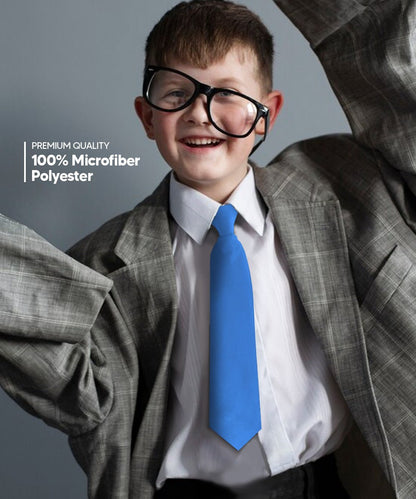 Vittorio Farina Boy's Satin Clip Necktie
