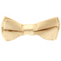 Vittorio Farina Boy's Pretied Solid Silky Satin Bow Tie