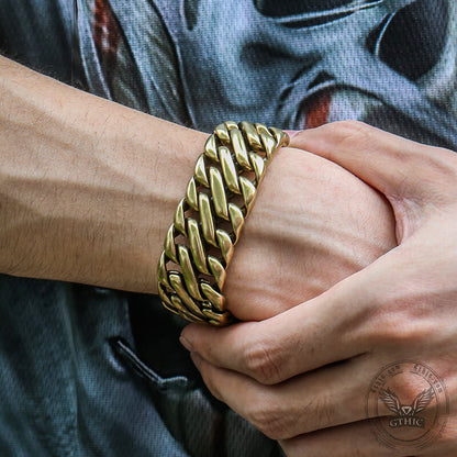 Bronze Color Stainless Steel Bracelet