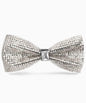 Vittorio Farina Men's Crystal Bow Tie in Gift Box