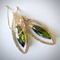 "Dionne" - Cubic Zirconia and 14K Gold-Filled Earrings - More Colors Available