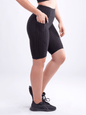 JupiterGear High-Waisted Scrunch Yoga Shorts with Hip Pockets