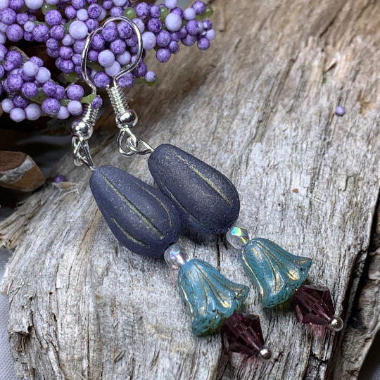 Celtic Bluebells Earrings