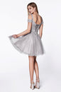 Off The Shoulder Lace Cocktail Dress