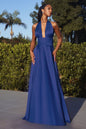 Interchangeable Satin A-Line Dress