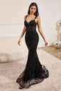 Embellished Fitted Gown