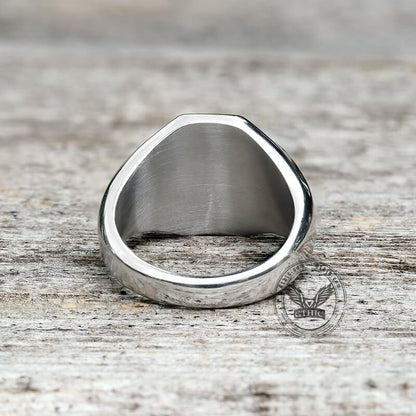 Celtic Cross Stainless Steel Viking Ring