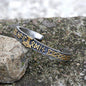 Celtic Knot Mjolnir Runes Stainless Steel Viking Bracelet