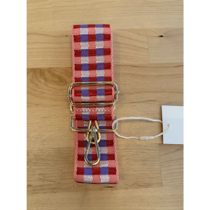 Checkerboard Adjustable Purse Straps for a Fun Style Upgrade