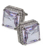 Vittorio Vico Large Big Square Crystal Colorstone Cufflinks: CL 70XX Series