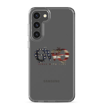 Liberty Logo Clear Samsung® Phone Case