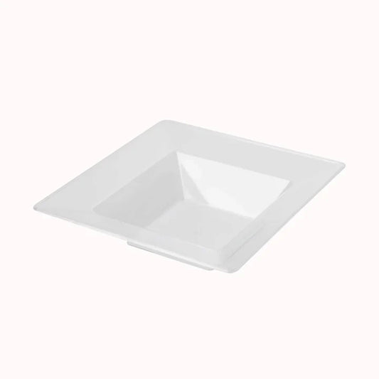 8.5 In. (12 Oz.) Clear Deep Square Bowl | 10 Count