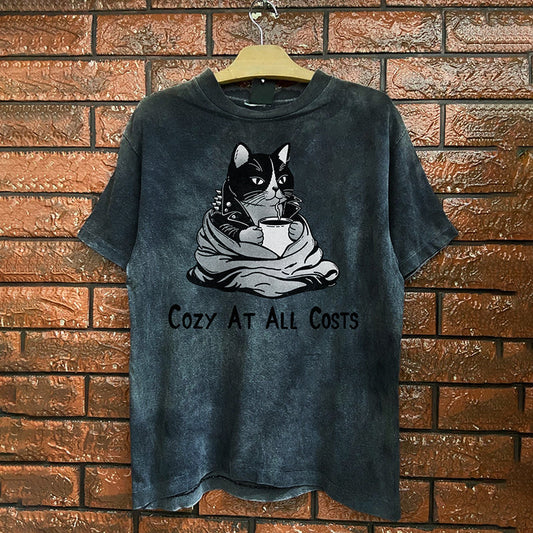 Cozy At All Costs Short Sleeve T-shirt