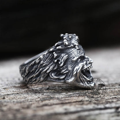 Crazy Clown Stainless Steel Ring