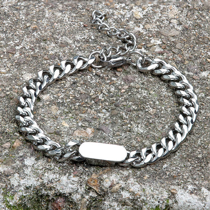 Cuban Classic Stainless Steel Bracelet