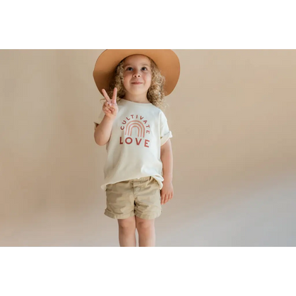 Cultivate Love Organic Cotton T-shirt for Kids
