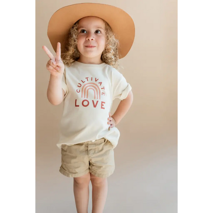 Cultivate Love Organic Cotton T-shirt for Kids