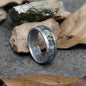 Damascus Steel Pattern Stainless Steel Ring