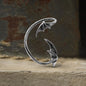 Devil Wings Stainless Steel Ear Cuffs
