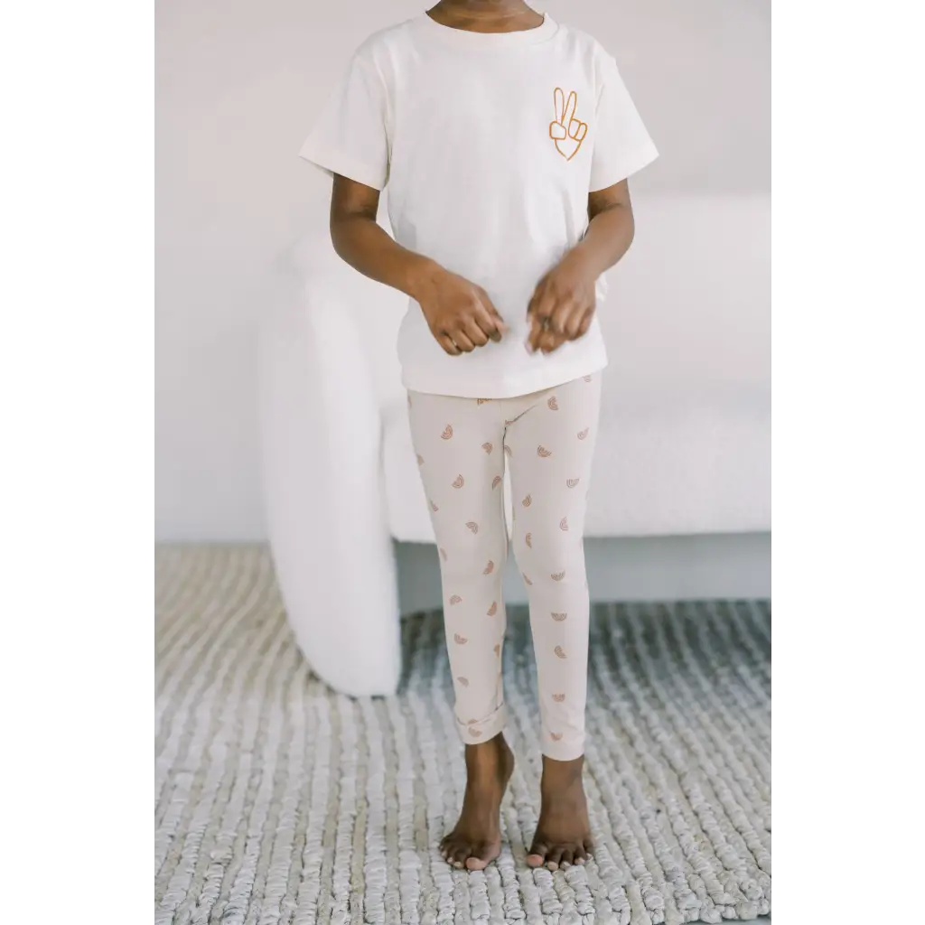 Rainbow Leggings for Kids