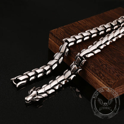 Dragon Bone Stainless Steel Necklace