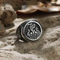 Dragon Ship Stainless Steel Viking Ring
