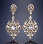 Tiffany - Cubic Zirconia Bridal Earrings - Available in Rose Gold, Silver and Yellow Gold