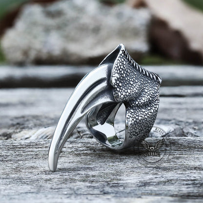 Eagle Claw Stainless Steel Animal Ring
