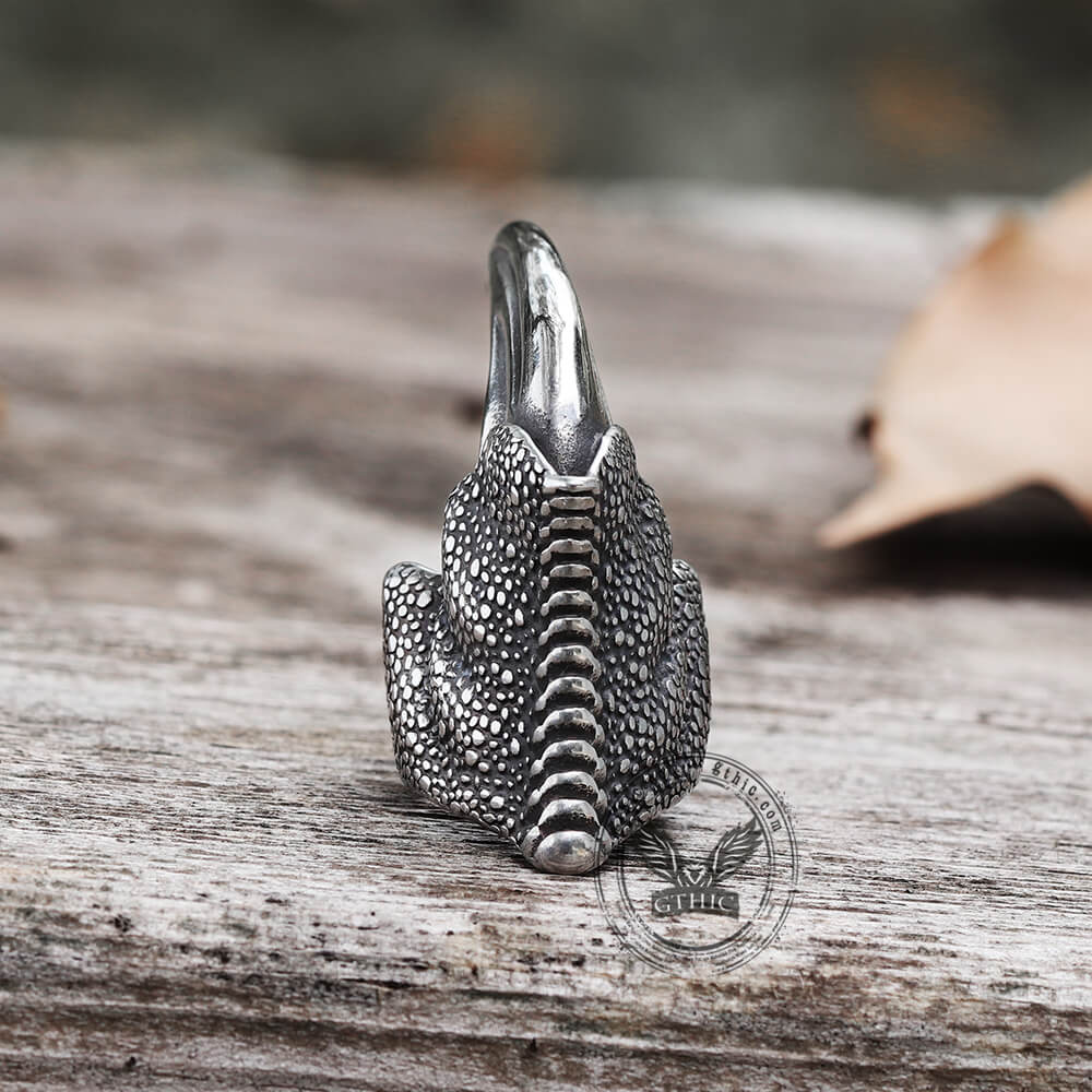 Eagle Claw Stainless Steel Animal Ring