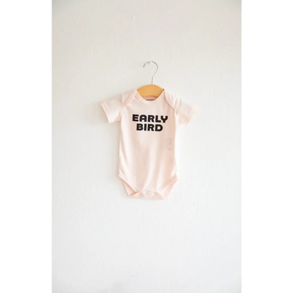 Early Bird Organic Cotton Baby Bodysuit