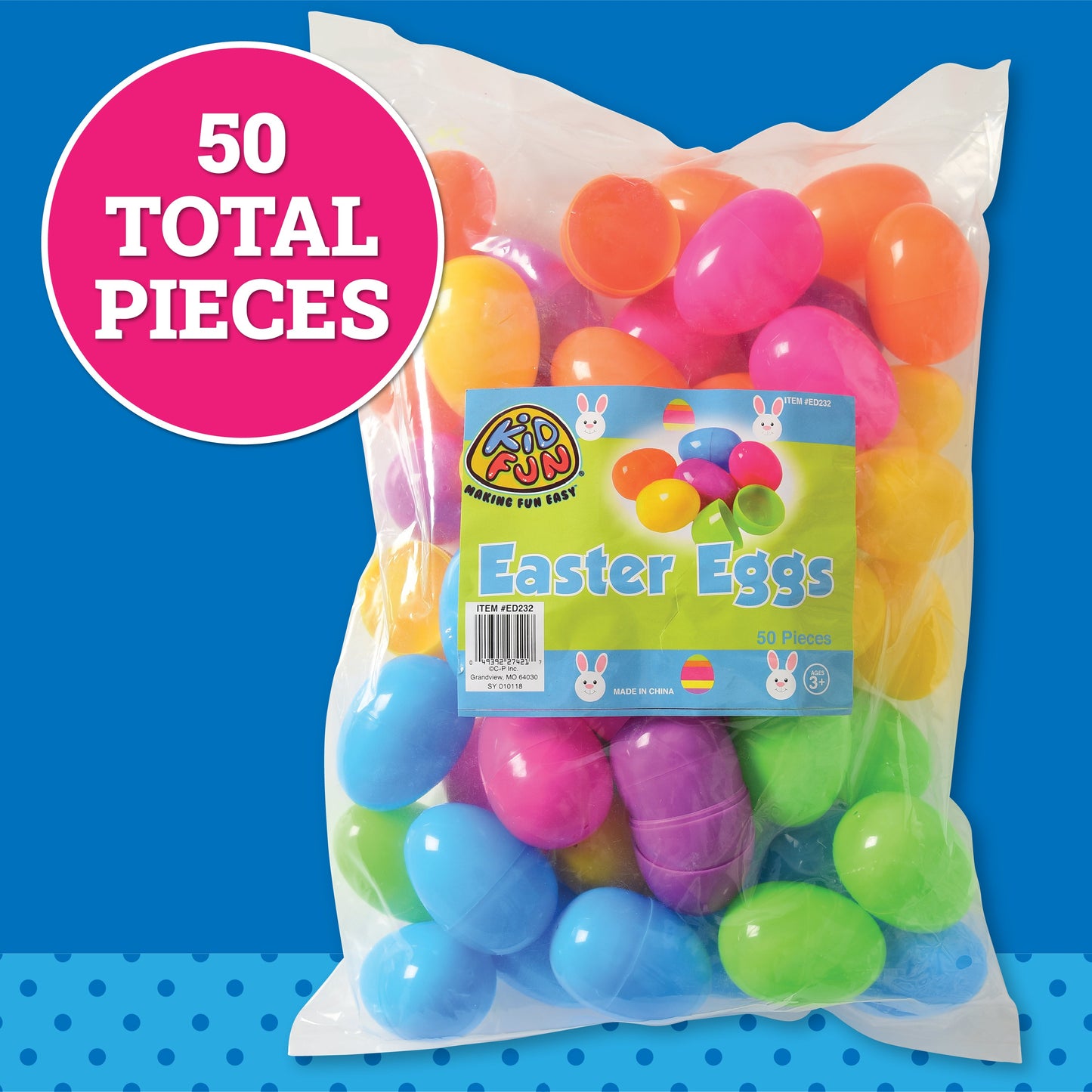 Easter Eggs/50 Per Pkg
