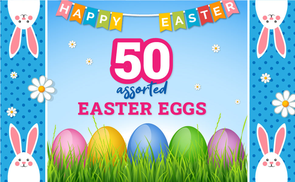 Easter Eggs/50 Per Pkg