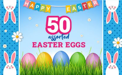 Easter Eggs/50 Per Pkg