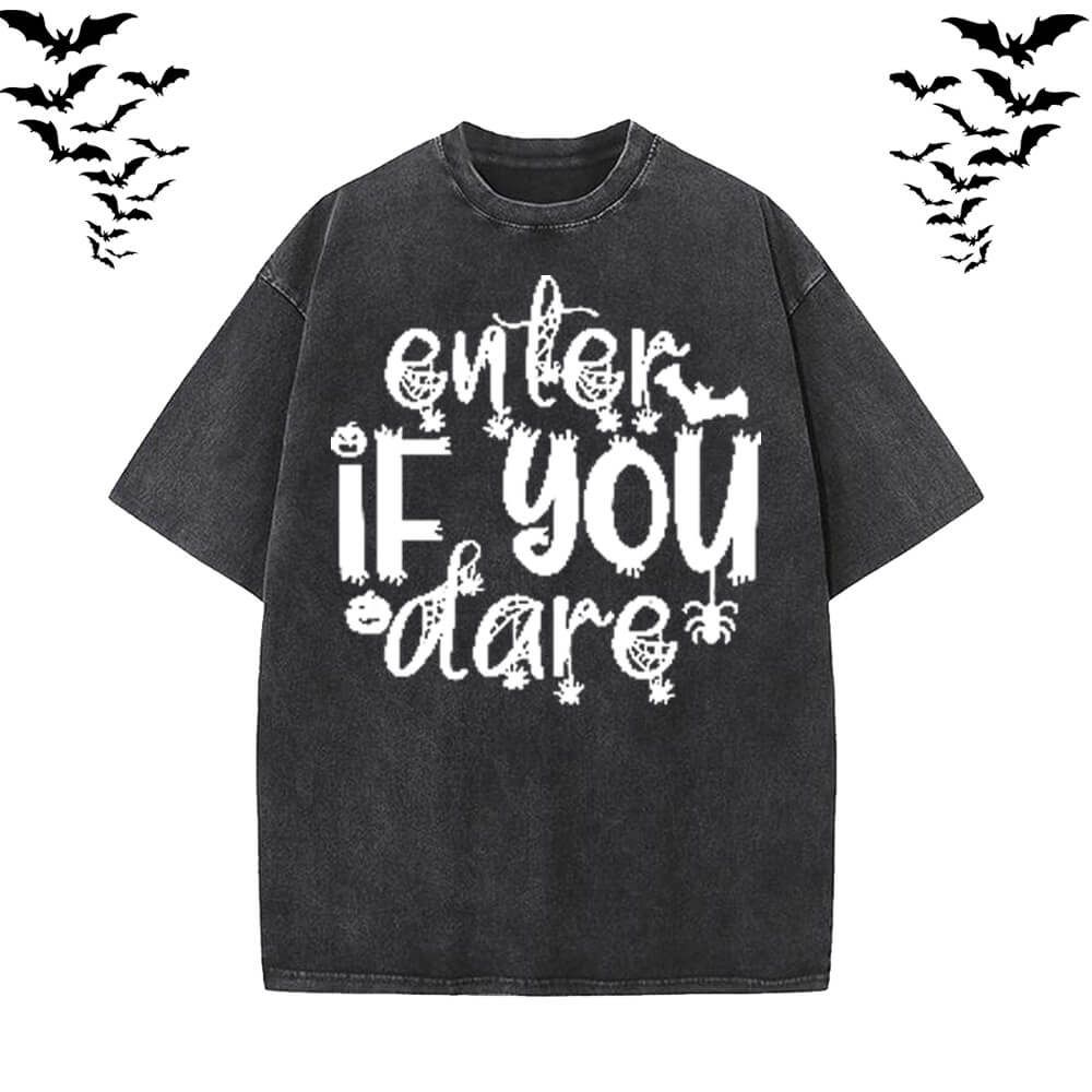 Enter If You Dare Vintage Washed T-shirt