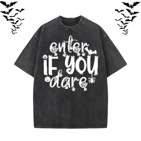 Enter If You Dare Vintage Washed T-shirt