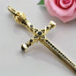 European Style Gothic Sword Link Chain Necklace